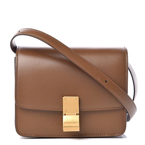 celine small classic bag in camel|Celine.